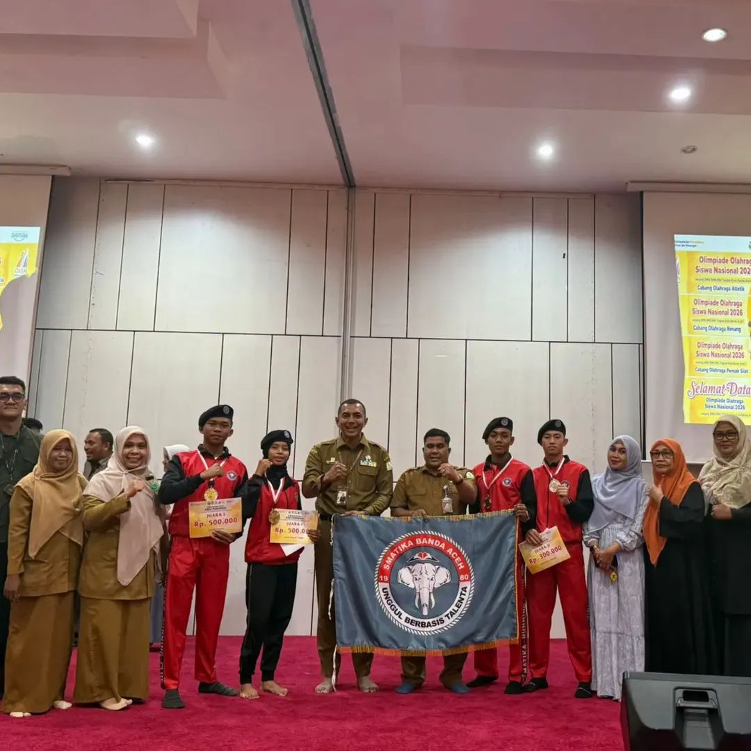 SMATIKA Aceh Juara Umum 02SN SMA Kota Banda Aceh
