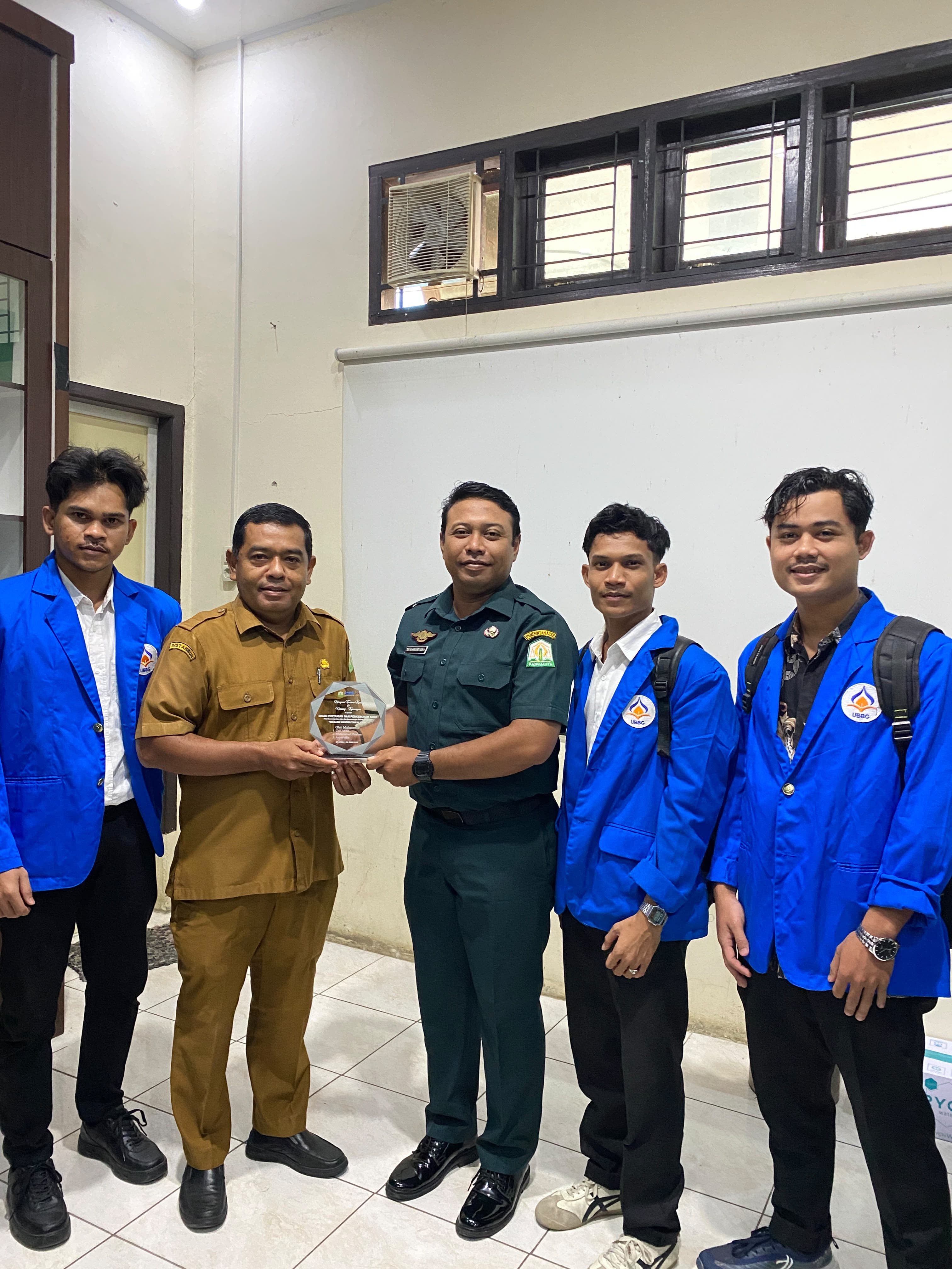 DPL Program Studi Ilmu Komputer UBBG Laksanakan Penjemputan Mahasiswa Magang