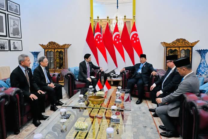 Presiden Prabowo dan PM Wong Gelar Leaders’ Retreat di Istana Merdeka, Hasilkan 26 Kesepakatan Berbagai Sektor