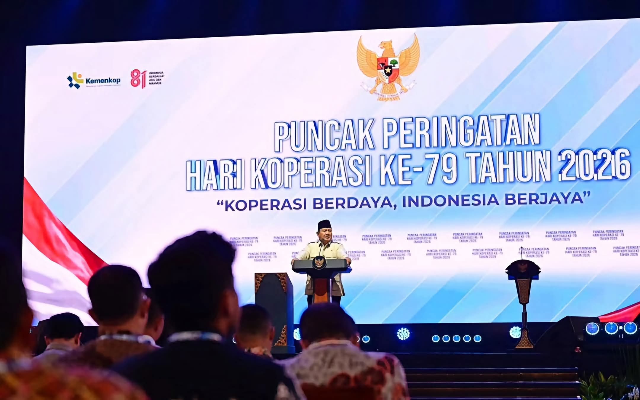 Presiden Prabowo Hadiri Puncak Peringatan Hari Koperasi ke-79 Tahun 2026