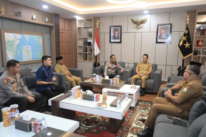 Sekda Aceh dan Kapolda Perkuat Sinergi untuk Percepatan Pembangunan
