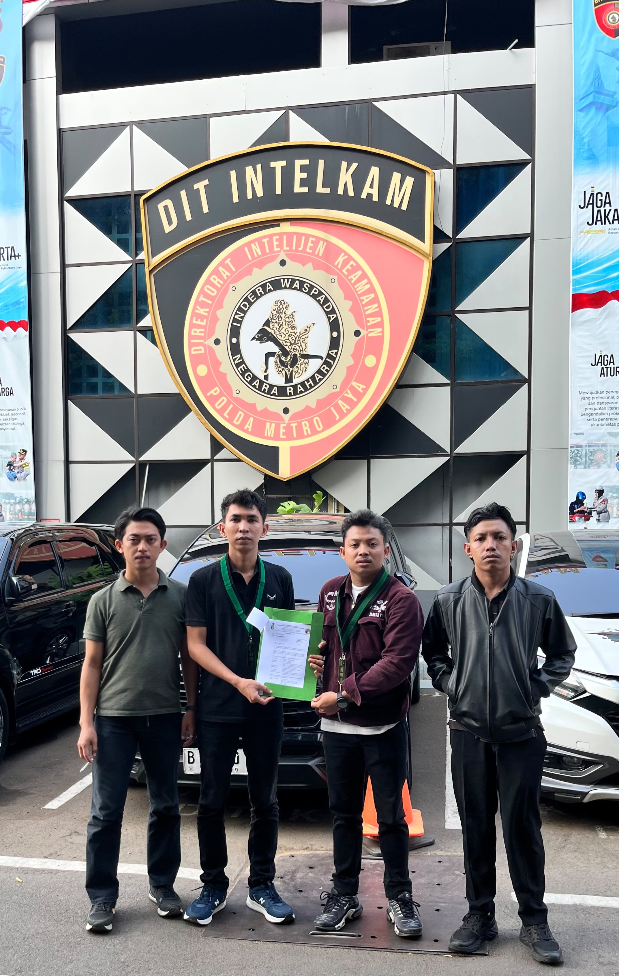 Datangi POLDA METRO JAYA; BAKORNAS LEPPAMI PB HMI Siap Aksi di Kantor Pusat PT AJB