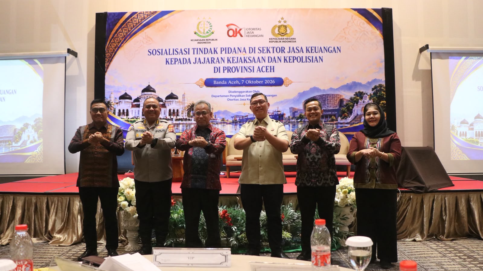 Irwasda Polda Aceh Ikuti Sosialisasi Tindak Pidana Sektor Jasa Keuangan